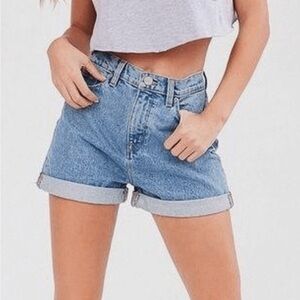 Urban Outfitters BDG Rolled Mom High Rise Shorts